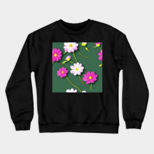 Floral pattern background Crewneck Sweatshirt